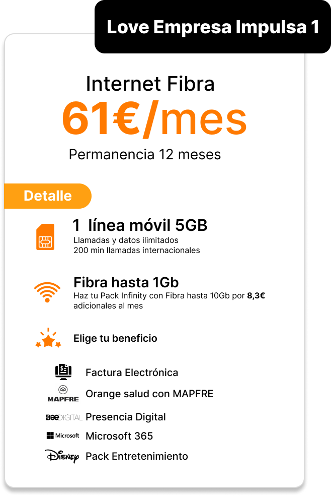 Planes Love empresa Orange (2)